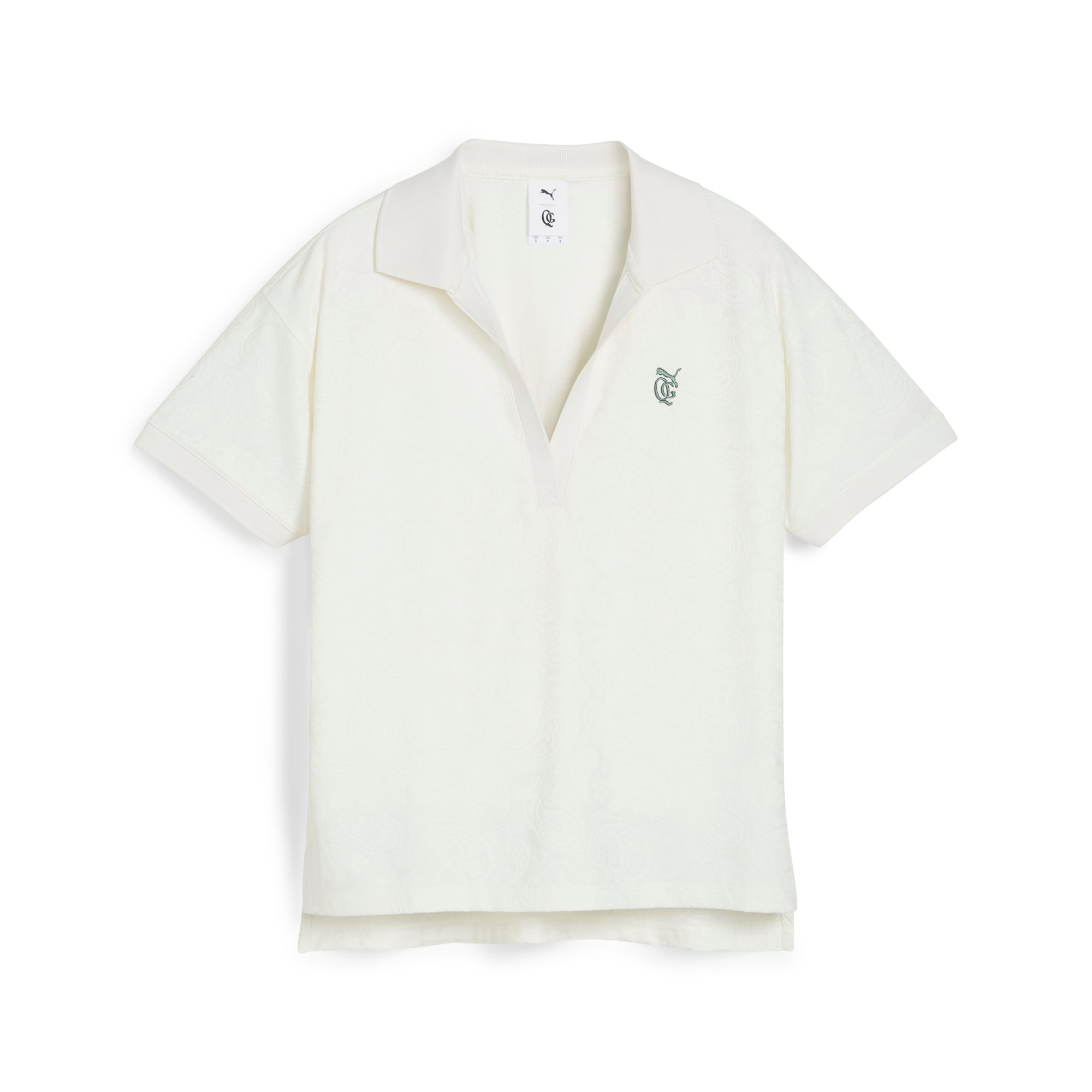 Women's Puma x Quiet Golf Relaxed Crop Golf Polo