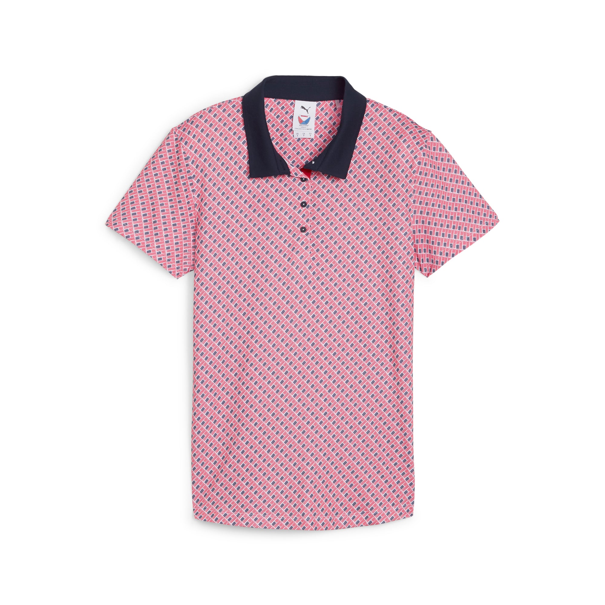 Women's Volition Multi Flag Golf Polo