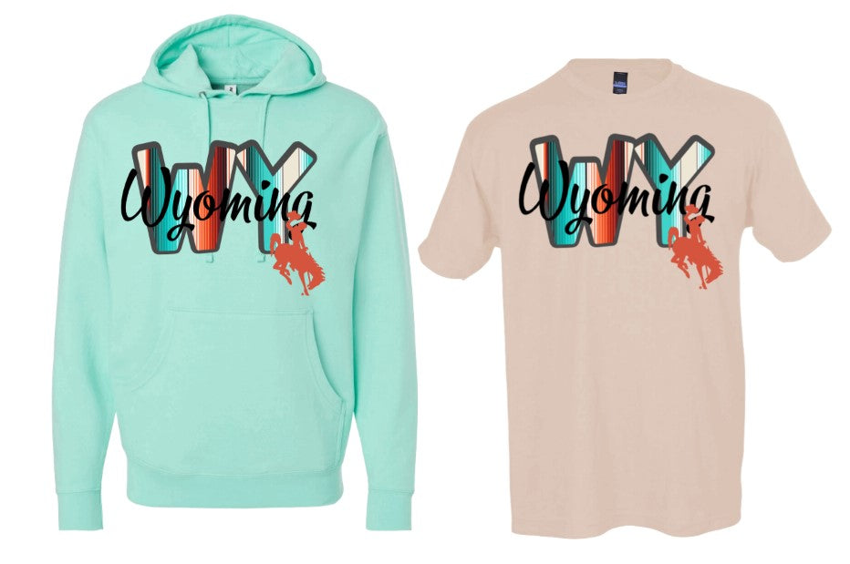 Wyoming Hoodie or T-Shirt